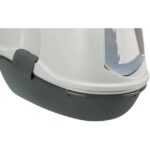 Trixie Berto Top Litter Tray with Separating System, 39 x 42 x 59 cm (Light/Dark Grey) - Image 5