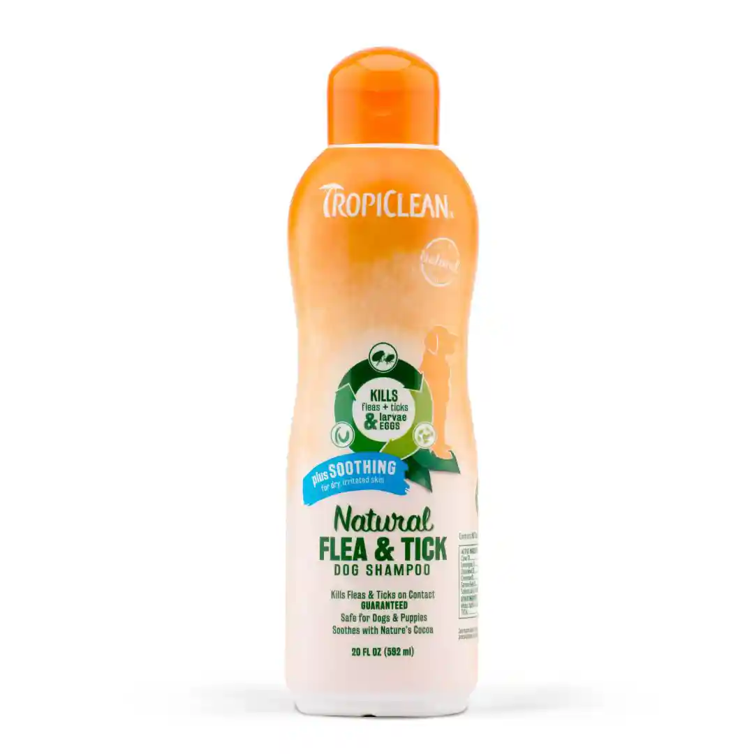 DgKERDTvl-TropiClean-Natural-Flea-and-Tick-Plus-Soothing-Shampoo-.webp TropiClean Natural Flea and Tick Plus Soothing Shampoo - Image 1