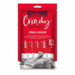 Kitty Yums Creamy Treat Crab and Chicken (5Pcs) Cat Treat