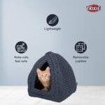 Trixie Ferris Cuddly Polyester Cave Bed (13x13x17 Inch) - Image 3