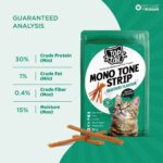 Top tail Mono Tone Strips Seafood Treats for Cats 35 g - Image 6