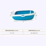 Savic Gizmo Cat Litter Tray with Rim - Twilight Blue - Image 5