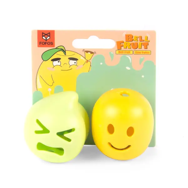 Fofos Bell Fruit Toy catnip and bell toy