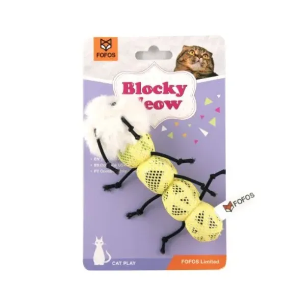 FOFOS Blocky Meow Worm