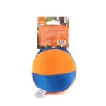 FOFOS Born Wild Ball Dog Toy - Orange/Blue - Image 2