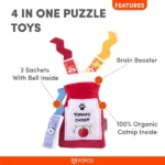 FOFOS Dreamland Tomacoes Cat Toy - Image 4