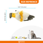 FOFOS Eagle with Catnip Toy for Cats - Image 8