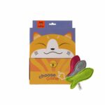 Barkbutler Fofos Felt Fish Cat Toy Box, 1 Pcs