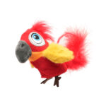 FOFOS Parrot with Catnip Balls Interactive Toy for Cats (Red) - Image 2
