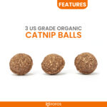 FOFOS Parrot with Catnip Balls Interactive Toy for Cats (Red) - Image 7