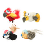 FOFOS Blue Bird with Catnip Balls Interactive Toy for Cats - Image 9