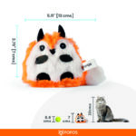 FOFOS Floppy Crinkle Fox Catnip Toy for Cats - Image 7