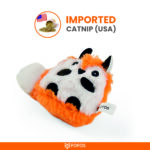 FOFOS Floppy Crinkle Fox Catnip Toy for Cats - Image 5