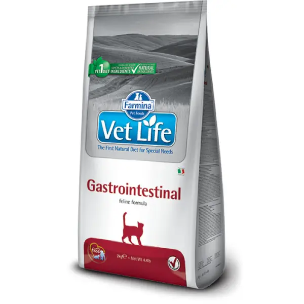 Farmina Vet Life GastroIntestinal Dry Cat Food - 2 Kg