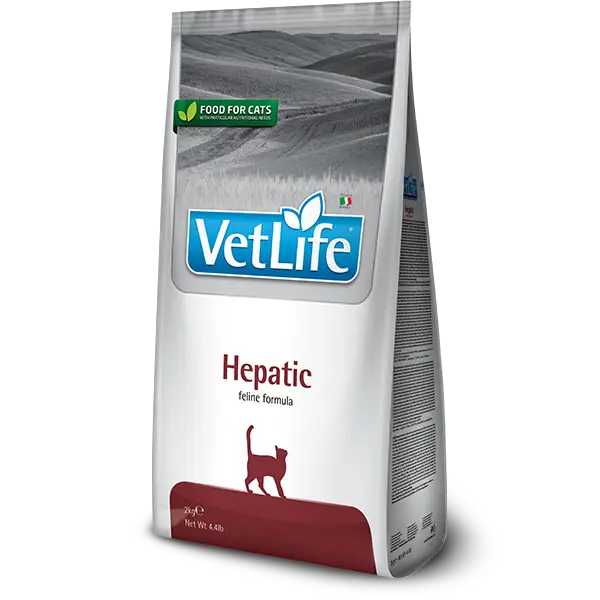 Farmina Vet Life Hepatic Dry Cat Food - 2 Kg