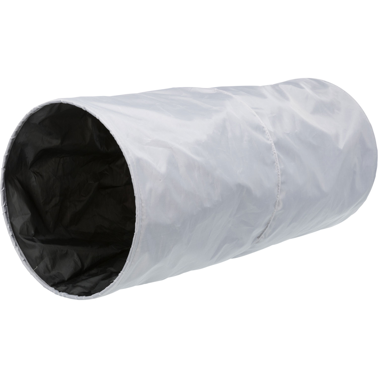 Fqq5N1yru-product.jpeg Trixie Playing Tunnel Fabric Grey XXL 35x85cm - Image 1