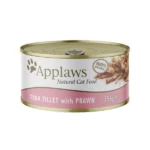 Applaws Tuna Fillet with Prawn Wet Cat Food, 156g