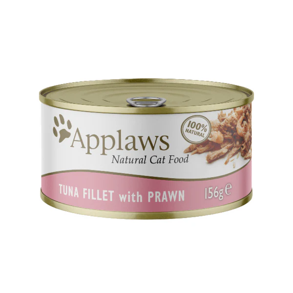 Applaws Tuna Fillet with Prawn Wet Cat Food, 156g