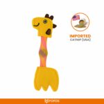 FOFOS Giraffe Flick Tube Catnip Toy for Cats - Image 6