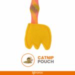 FOFOS Giraffe Flick Tube Catnip Toy for Cats - Image 4