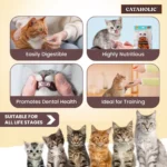 Cataholic Soft Chicken and Sunfish Spiral Cat Treats, 50g - Image 4