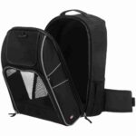 Trixie William Backpack 33x43x23 cm for Dogs and Cats (Black) - Image 2