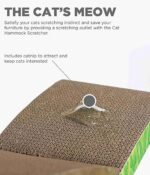 Petstages Easy Life Hammock Scratch and Sleep for Cats 54x35x8cm - Image 3