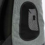 Trixie Timon Backpack 34x44x30cm for upto 12kg Dogs and Cats (Black/Grey) - Image 3