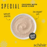 Schesir Cat Special Mousse Exigent Chicken with Duck Live, 70 g - Image 5