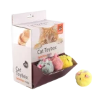 Barkbutler x Fofos Ball Box Rattle Cat Toy - 1 Piece