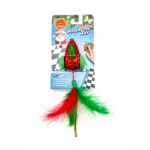 FOFOS Holiday Interactive Car Toy for Cats (Red) - Image 2
