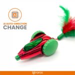 FOFOS Holiday Interactive Car Toy for Cats (Red) - Image 6