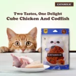 Cataholic Chicken and Codfish Cube Cat Treats, 50 g - Image 4