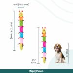 ZippyPaws Caterpillar Deluxe with 6 Blaster Squeakers Dog Toys - Image 7