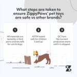 ZippyPaws Caterpillar Deluxe with 6 Blaster Squeakers Dog Toys - Image 6