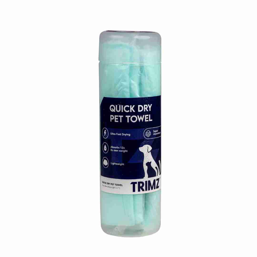 K9rBsA9im-product.jpeg Trimz Quick Dry Towel for Dogs and Cats Green