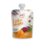 Gnawlers Lick N Likable Egg Yolk and Vagetable Recipe for Cats, 100g