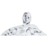 Trixie Mila Cave Plush for Cats (32x42x32Cm, White-Grey) - Image 2