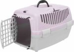 Trixie Capri Transport Box for Dogs and Cats (Light Grey/Light Lilac) - Image 2