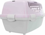 Trixie Capri Transport Box for Dogs and Cats (Light Grey/Light Lilac) - Image 4