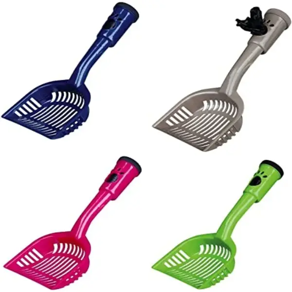 Trixie Litter Scoop with Dirt Bags - 20 Bags Assorted