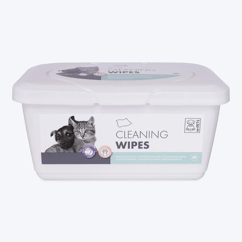 M-PetsCleaningWipesforDogs_Cats-Body_Paws-80Pcs_75190a73-283f-44b3-a87c-410fd636f727.webp M-Pets Body & Paws Cleaning Wipes - 80 Wipes