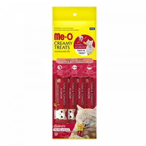 Me-O Creamy Treat Tuna and Tomato Flavor (Feline Nutrition)