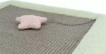 Trixie Junior Scratching Mat for Cats, Grey/Mint - Image 3
