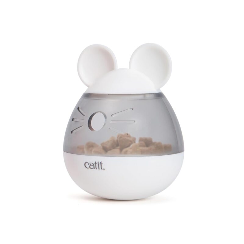 Catit PIXI Treat Dispenser, Slow feeder Interactive Toy for Cats