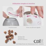 Catit PIXI Treat Dispenser, Slow feeder Interactive Toy for Cats - Image 5