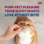 Trixie Premio Ducky Hearts Treat for Cats, 50 g - Image 3