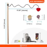 Barkbutler x Fofos Magnet Sealife Teaser Cat Toy - Image 5