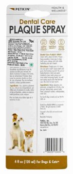 Petkin Peanut Butter Plaque Spray for Dogs and Cats, 120 ml - Image 3