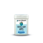 EarthBath Tooth & Gum Wipes for Dogs and Cats - 25 wipes